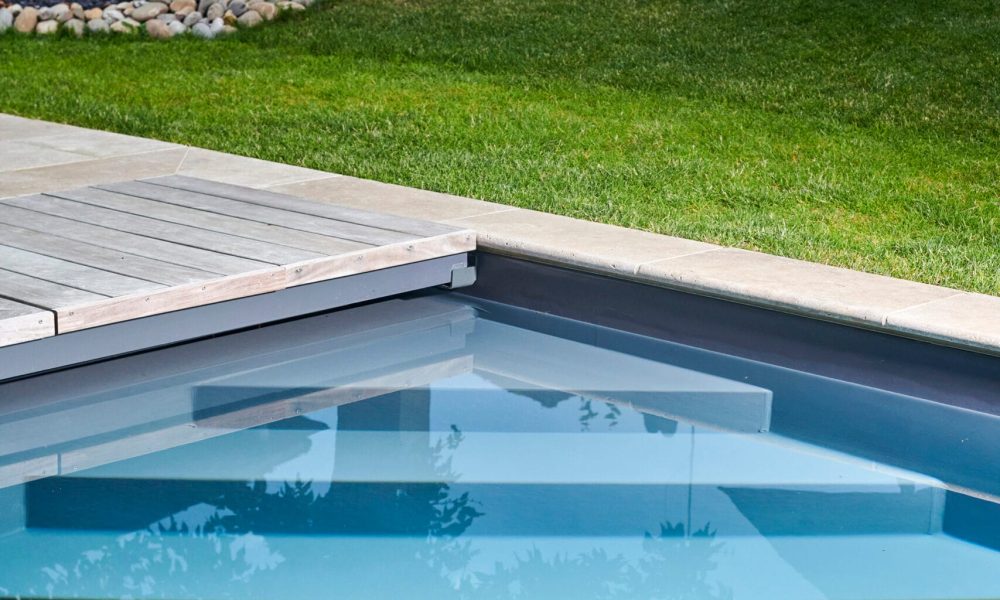 Piscine de 11.00 x 3.50 m structure Titan fond plat 1.50m Cepie Concept